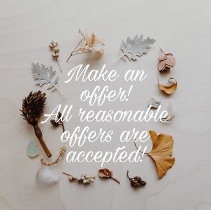Like an Item but not the price! Make an offer!!